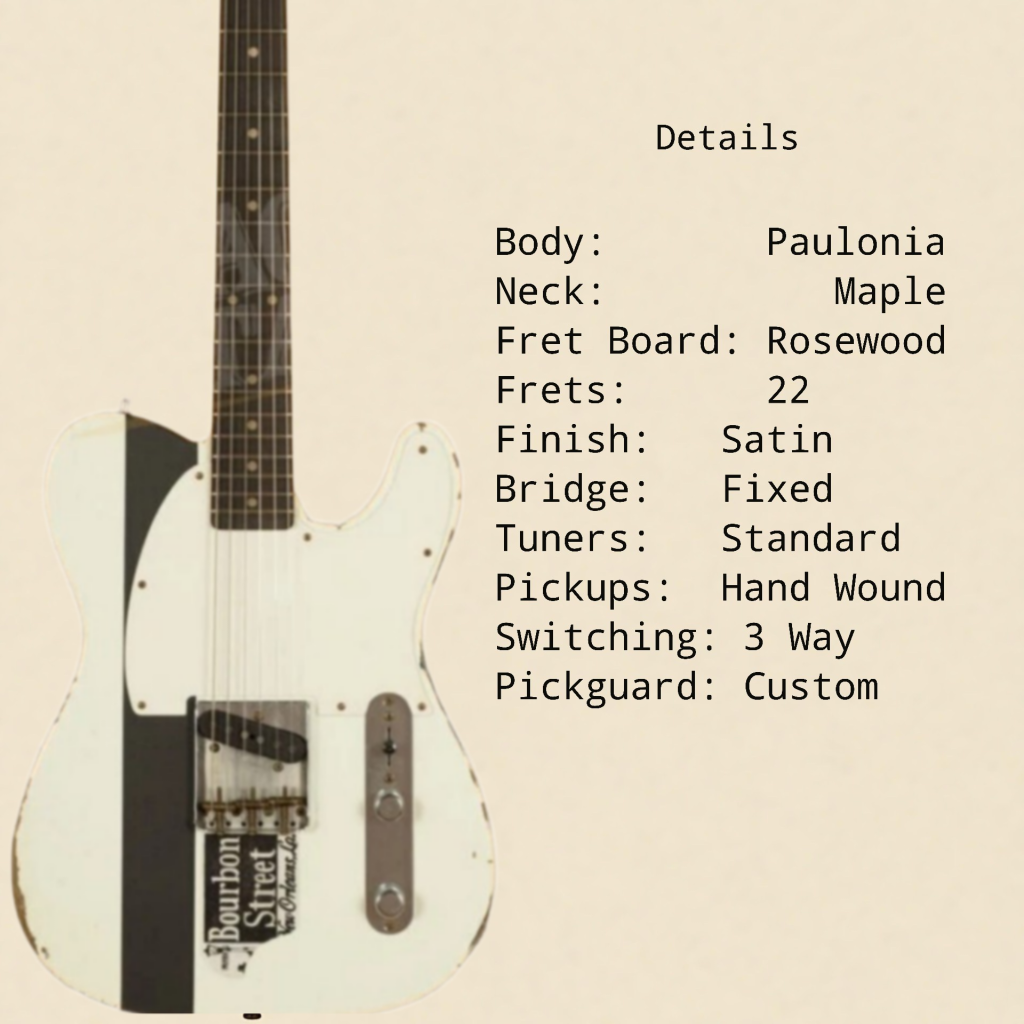 Joe Strummer Relic Guitar